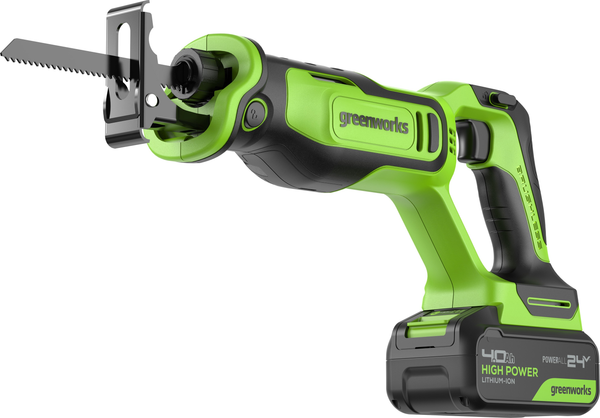 Сабельная пила Greenworks GPT-BLRS-1 бесщеточная 24V / 1200607CUB