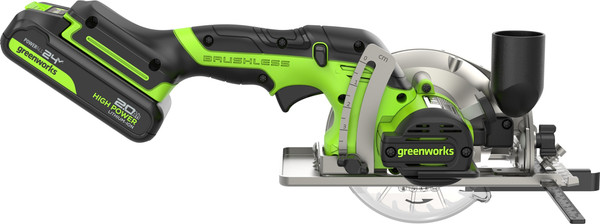 Дисковая пила Greenworks G24MCS / 1501207CUA