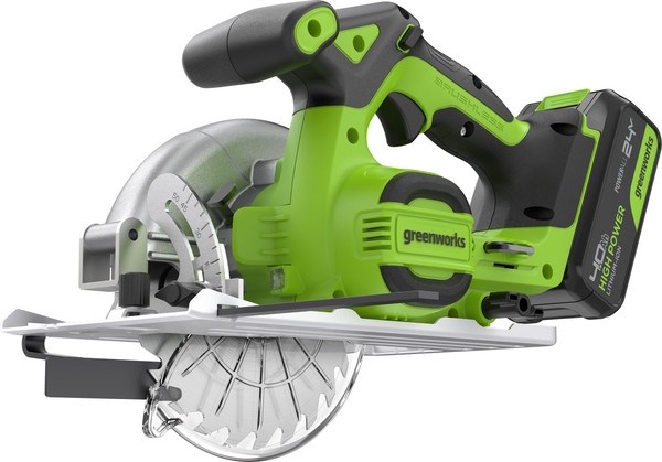 Дисковая пила Greenworks GD24CS165 / 1501607CUB