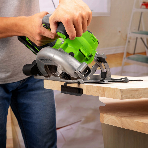 Дисковая пила Greenworks GD24CS165 / 1501607CUG