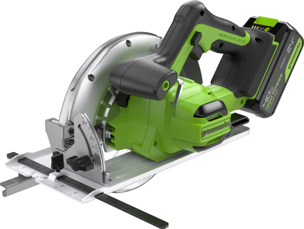 Дисковая пила Greenworks GD24CS бесщеточная 24V / 1500907CUB