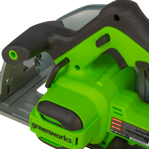 Дисковая пила Greenworks GD24CS бесщеточная 24V / 1500907CUG