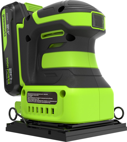 Вибрационная шлифовальная машина Greenworks G24SS14 / 3100507CUA