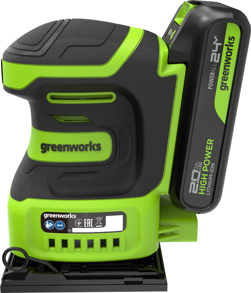 Вибрационная шлифовальная машина Greenworks G24SS14 / 3100507CUA