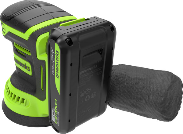 Эксцентриковая шлифовальная машина Greenworks OS325 / 3100907CUA