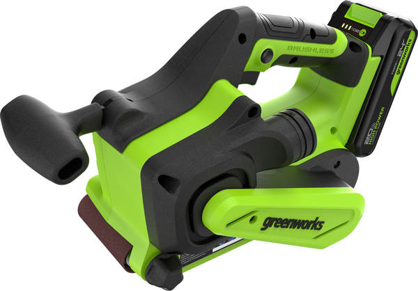 Ленточная шлифовальная машина Greenworks G24BS бесщеточная 24V / 3100607CUA