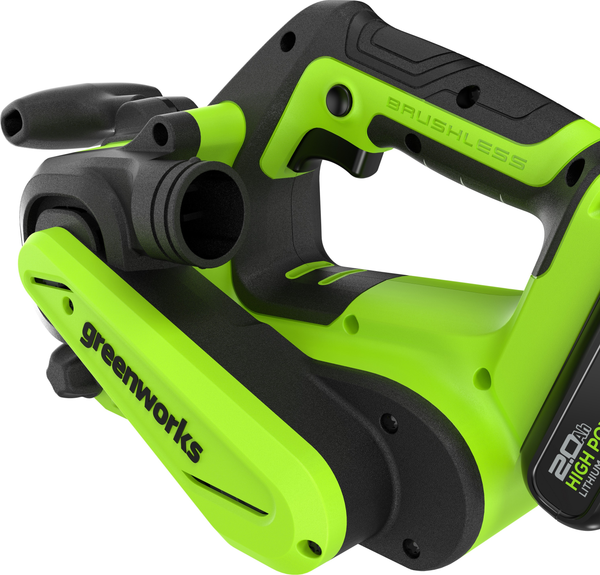 Ленточная шлифовальная машина Greenworks G24BS бесщеточная 24V / 3100607CUA