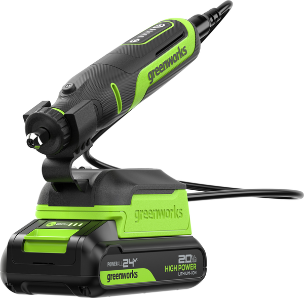 Гравер Greenworks G24RT бесщеточный 24V / 3200807CUA