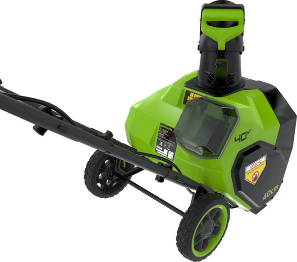 Снегоуборщик аккумуляторный Greenworks G40ST40