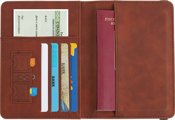 Обложка на паспорт Brauberg 238751