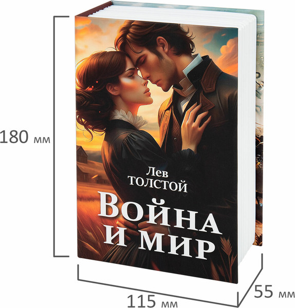 Книга-сейф Brauberg Война и мир / 291357