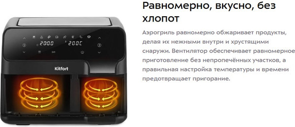 Аэрогриль Kitfort КТ-8148