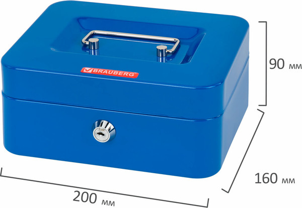 Денежный ящик Brauberg 291351