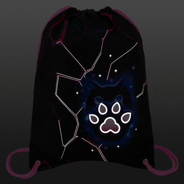 Мешок для обуви Brauberg Premium. Pink Lava / 273441