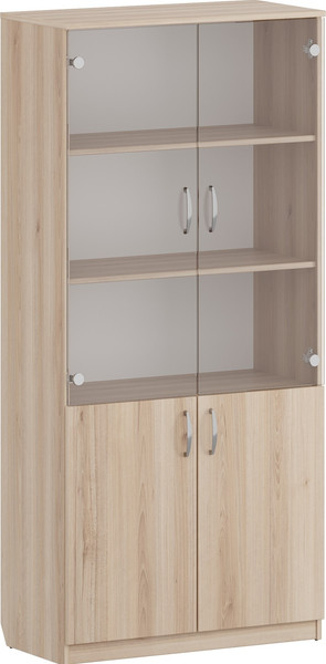 Шкаф с витриной Речицадрев Модуль / Р 286.09-01 - фото