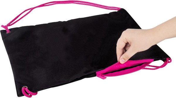 Мешок для обуви Brauberg Neon Pink / 272428