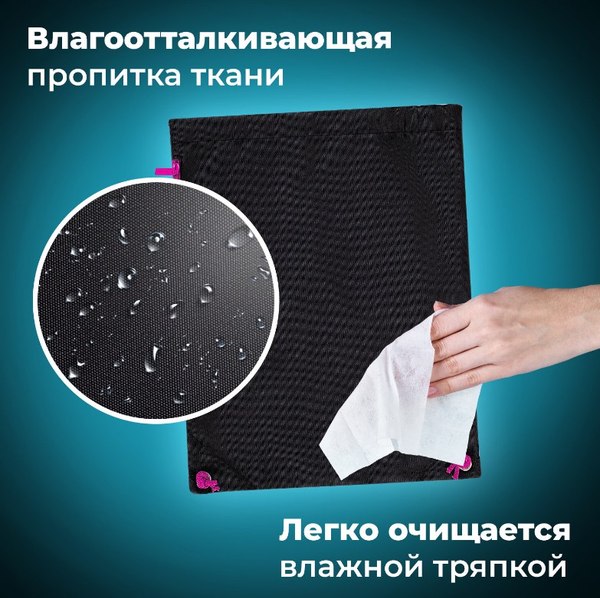 Мешок для обуви Brauberg Neon Pink / 272428