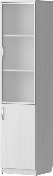 Шкаф-пенал с витриной Речицадрев Модуль / Р286.10-01/1 - фото