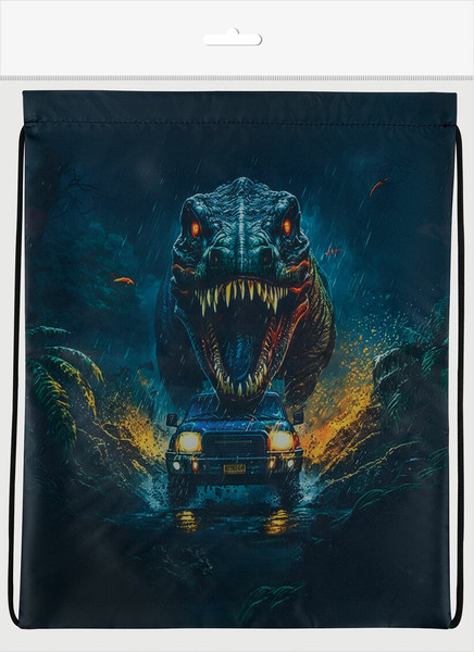 Мешок для обуви Brauberg Kids. Dino Chase / 272416