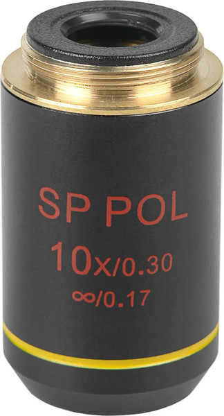 Объектив для микроскопа Микромед SP POL 10x/0.30 беск/0.17 DIN / 32926 - фото