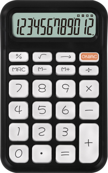 Калькулятор Brauberg KW-500-BK / 272954