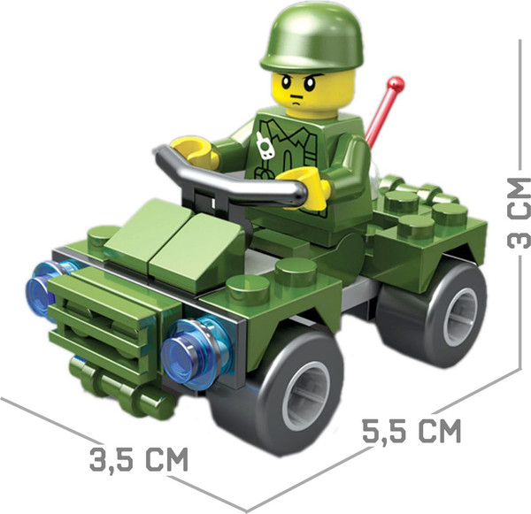 Конструктор Sima-Land Военный патруль / 1019688