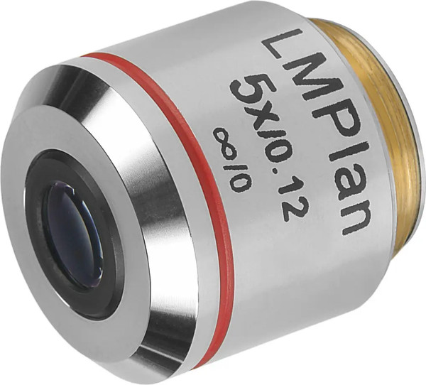 Объектив для микроскопа Микромед LM PLAN 5x/0.12 беск/0 DIN / 32920 - фото