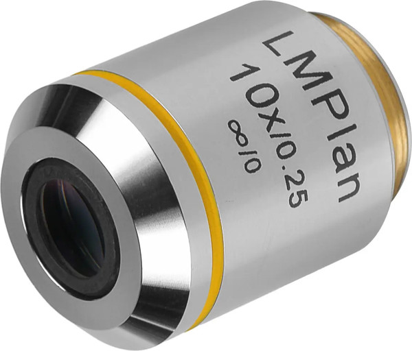 Объектив для микроскопа Микромед LM PLAN 10x/0.25 беск/0 DIN / 32921 - фото