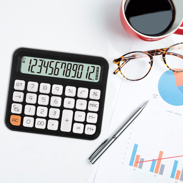 Калькулятор Brauberg KW-1000-BK / 272956