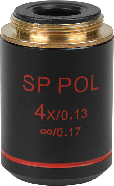 Объектив для микроскопа Микромед SP POL 4x/0.13 беск/0.17 DIN / 32925 - фото