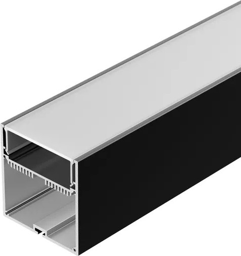 Профиль для светодиодной ленты Arlight SL-LINE-7477-2500 BLACK+OPAL / 027991 - фото