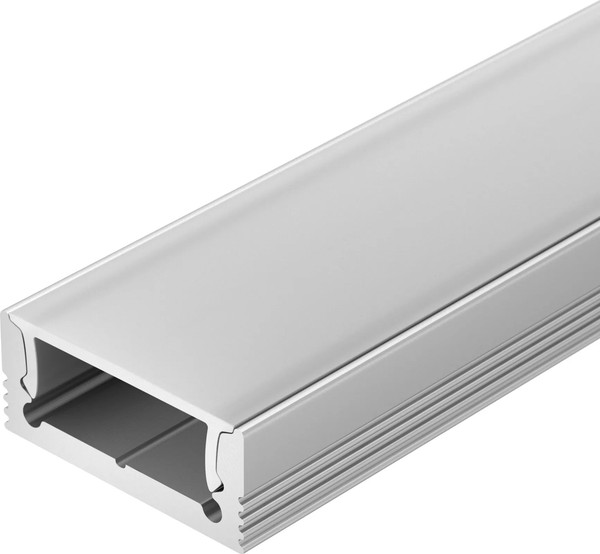 Профиль для светодиодной ленты Arlight SL-SLIM-H7-2000 ANOD+OPAL / 036834 - фото