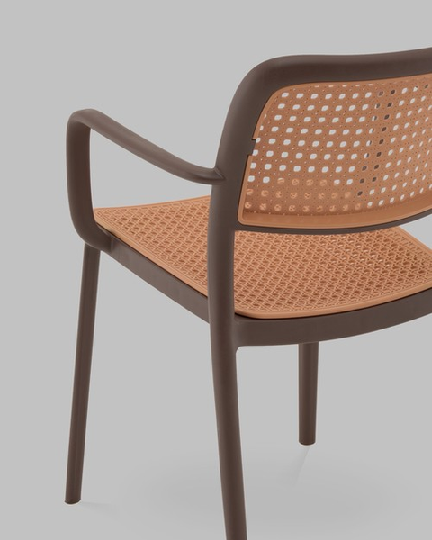 Стул пластиковый Stool Group Yona с подлокотниками / PP-297