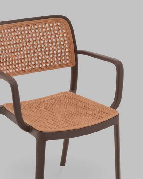 Стул пластиковый Stool Group Yona с подлокотниками / PP-297