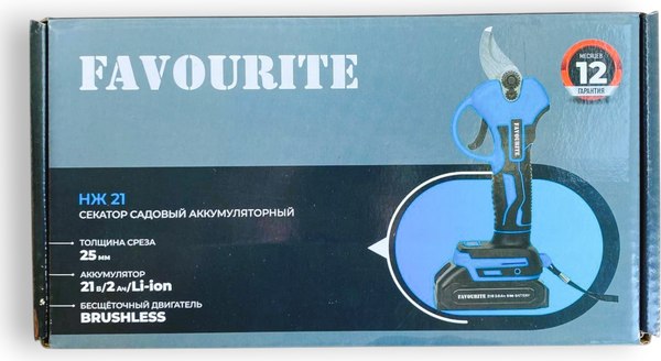 Секатор аккумуляторный Favourite НЖ 21 / 353321025