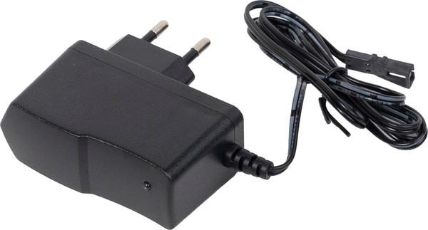 Блок питания для светодиодной ленты AKS Wall 12W/12V розеточный с миниконнектором / 111 672 - фото