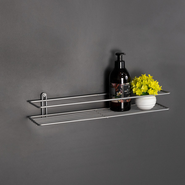 Полка для ванной AKS прямая 1-ярусная 400x110x72 / 91 251