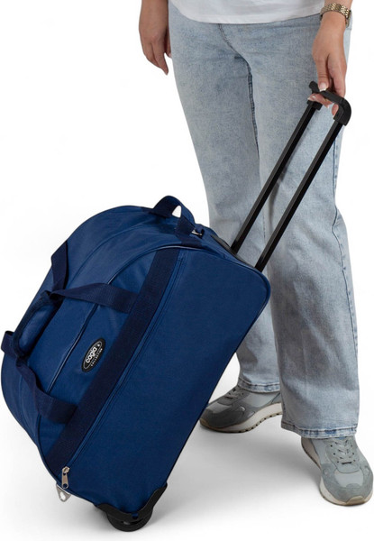 Сумка дорожная Cagia На колесиках с выдвижной ручкой 109102