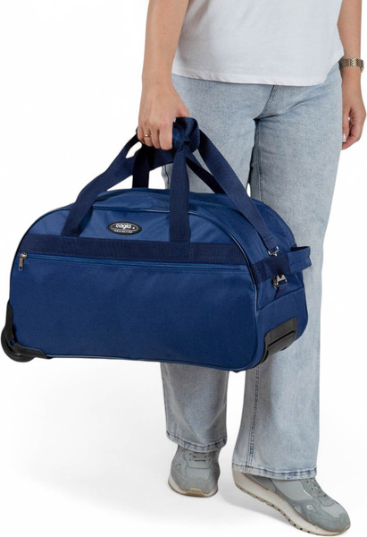 Сумка дорожная Cagia На колесиках с выдвижной ручкой 109102