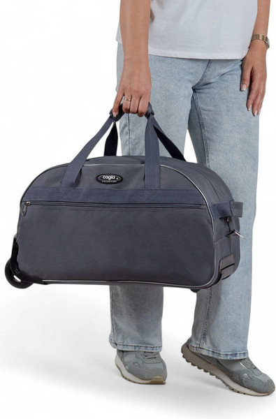 Сумка дорожная Cagia На колесиках с выдвижной ручкой 109103