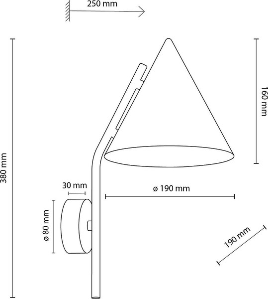 Бра TK Lighting Cono 11087