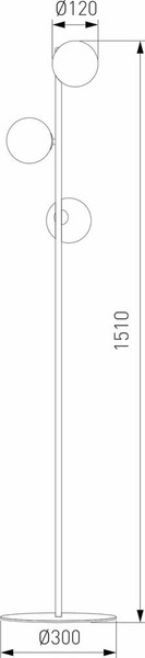 Торшер TK Lighting Estera 5717