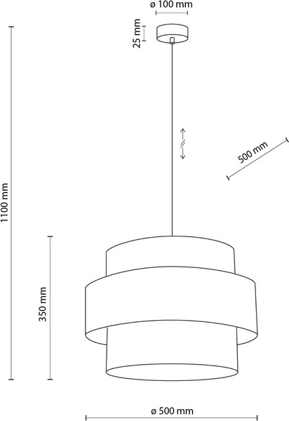 Люстра TK Lighting Calisto 5402