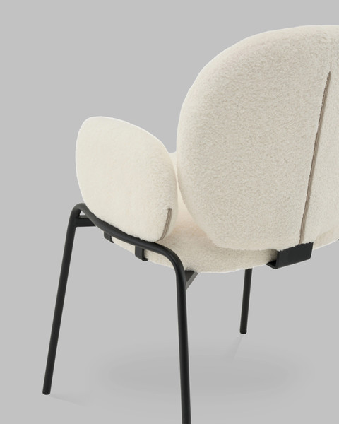 Стул Stool Group Моллек с подлокотниками / AV 338-F01-9005