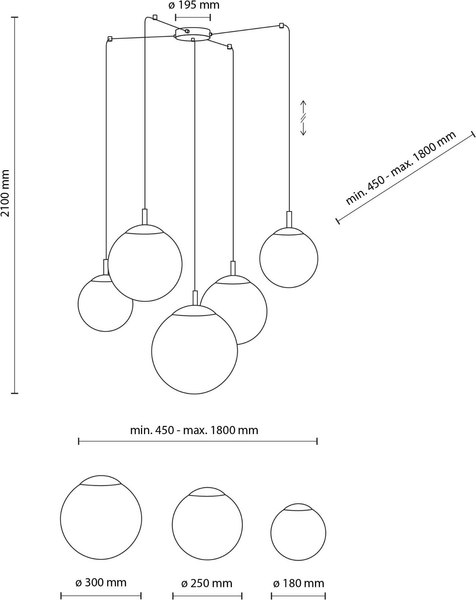 Люстра TK Lighting Esme 4791