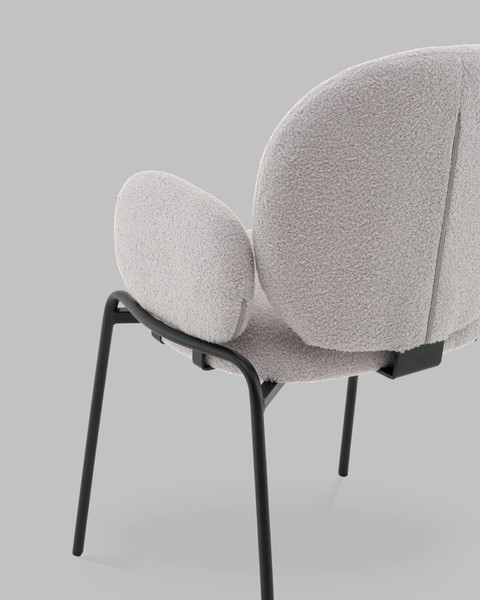 Стул Stool Group Моллек с подлокотниками / AV 338-F81-9005