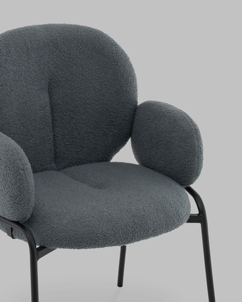 Стул Stool Group Моллек с подлокотниками / AV 338-F83-9005