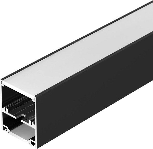 Профиль для светодиодной ленты Arlight SL-ARC-5060-LINE-2500 BLACK / 029266 - фото