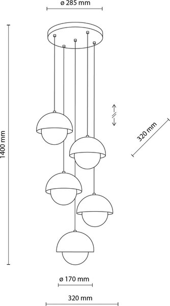 Люстра TK Lighting Bono 10214