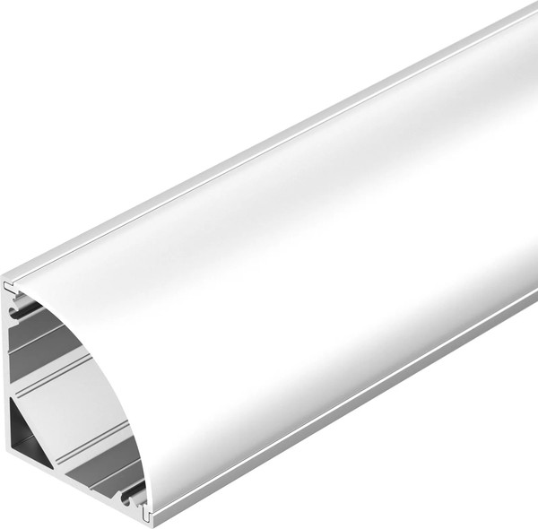 Профиль для светодиодной ленты Arlight SL-KANT-H30-2000 ANOD+OPAL / 036846 - фото